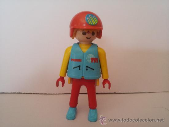 Playmobil: PLAYMOBIL OPERADOR DE C&Aacute;MARA - FIGURAS - CITY