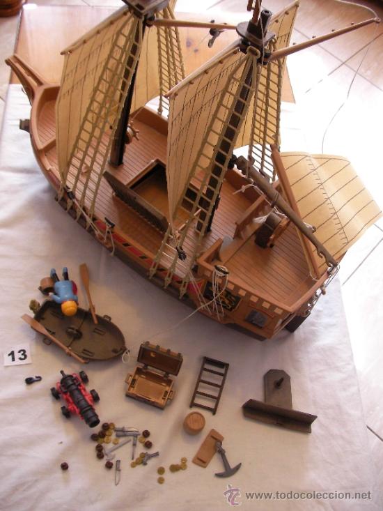 Playmobil: GRAN BARCO GALEON CON ACCESORIOS DIVERSOS