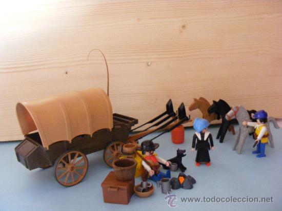 playmobil caravana oeste