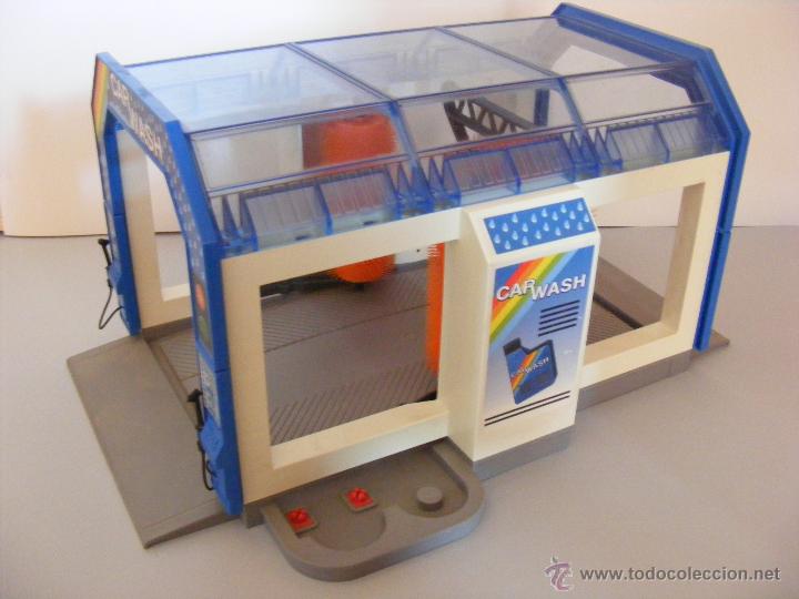 lavadero coches playmobil