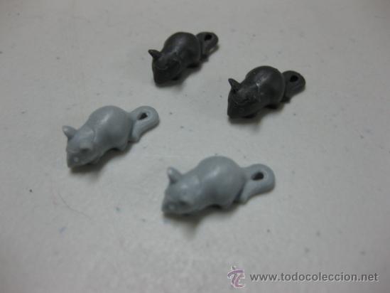 Playmobil: Playmobil lote ratones rat&oacute;n castillo bel&eacute;n mercado -