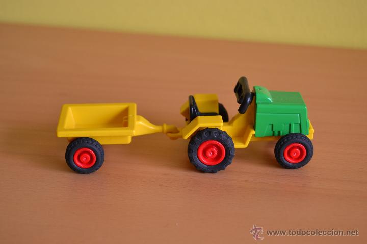 tractor amarillo juguete