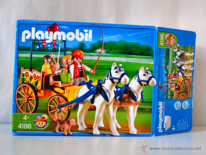 coche caballos playmobil