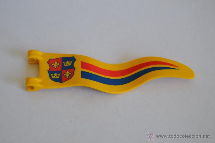Petit Drapeau Playmobil Patrouilleuse – Pièce Détachée D’occasion Ref 3539