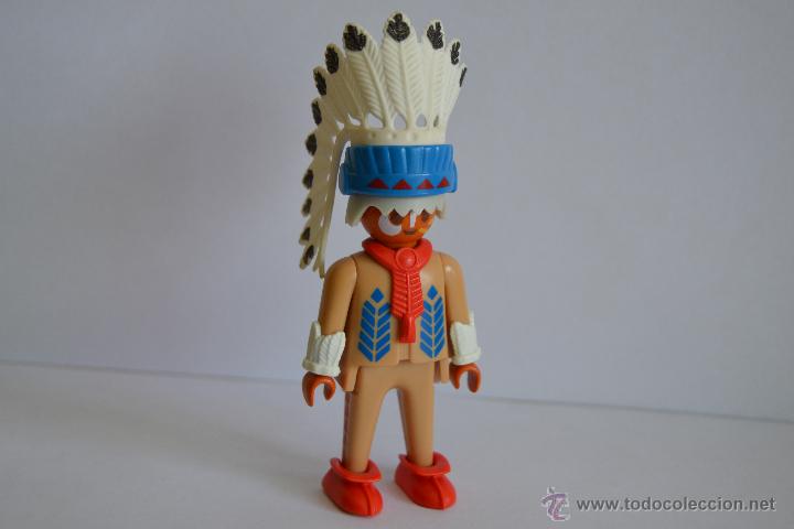 Descubre la figura Playmobil Jefe Indio de 25cm ? ¡Ideal para coleccionistas y amantes del Oeste