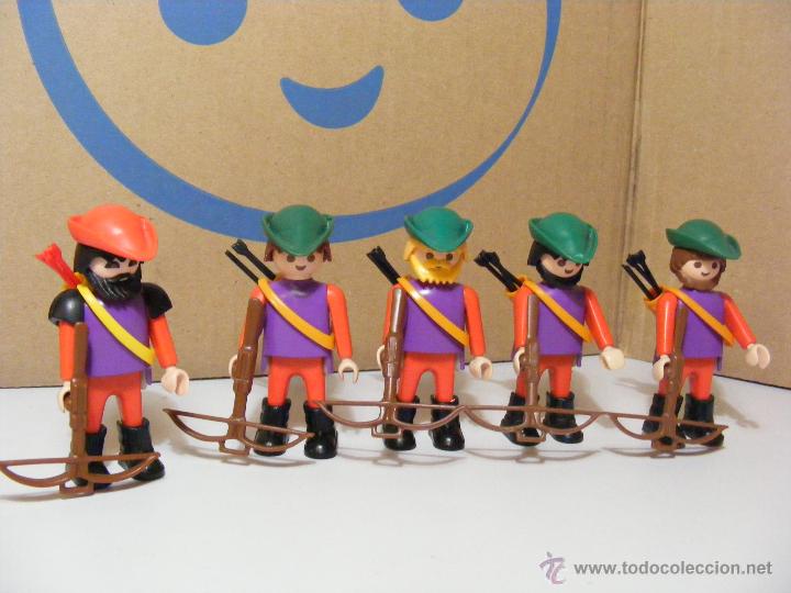Playmobil: PLAYMOBIL ARQUEROS MEDIEVALES CASTILLO SOLDADOS
