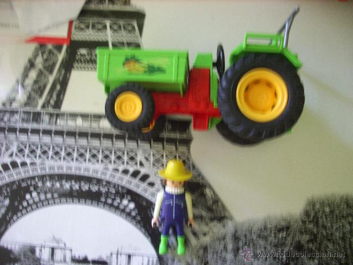 Playmobil: TRACTOR DE GRANJA PLAYMOBIL CON MU&Ntilde;ECO - Foto 2