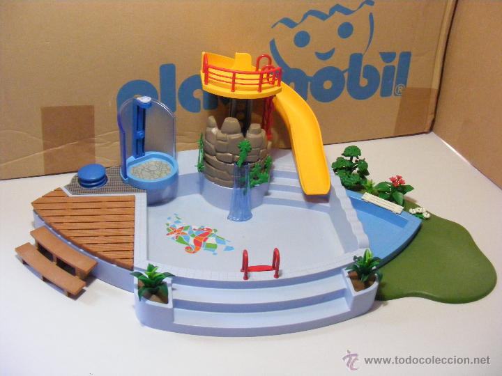 el parque acuático de playmobil