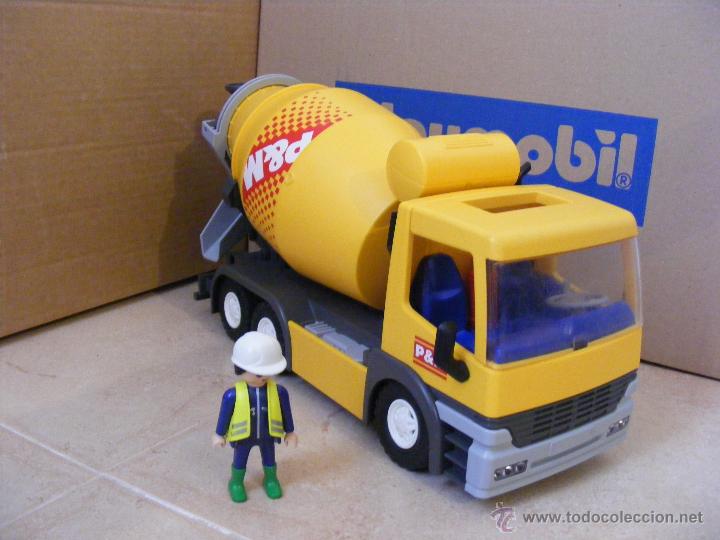 camion playmobil construccion