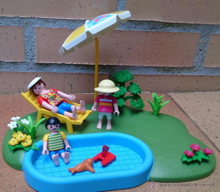 playmobil piscina