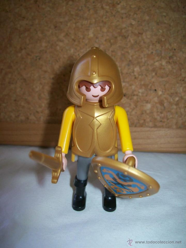 Playmobil: SOLDADO GUERRERO MEDIEVAL PLAYMOBIL