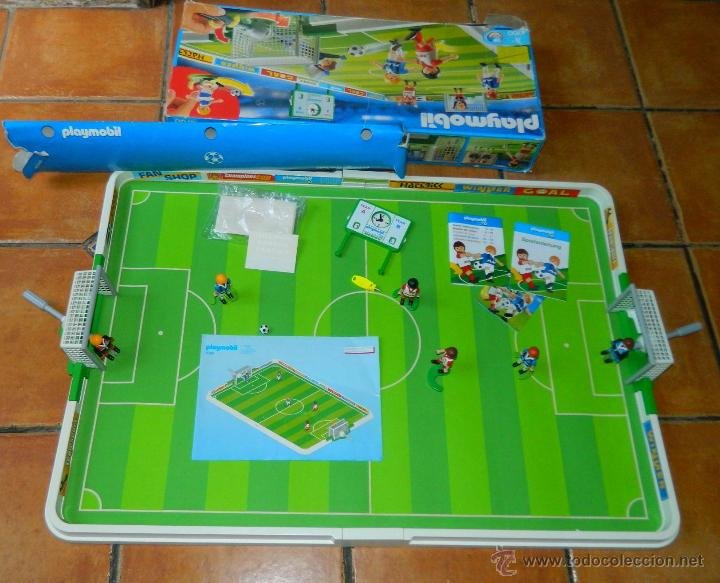 blok Londen Verbetering Playmobil 4700 campo de fútbol - Sold at Auction - 45343078