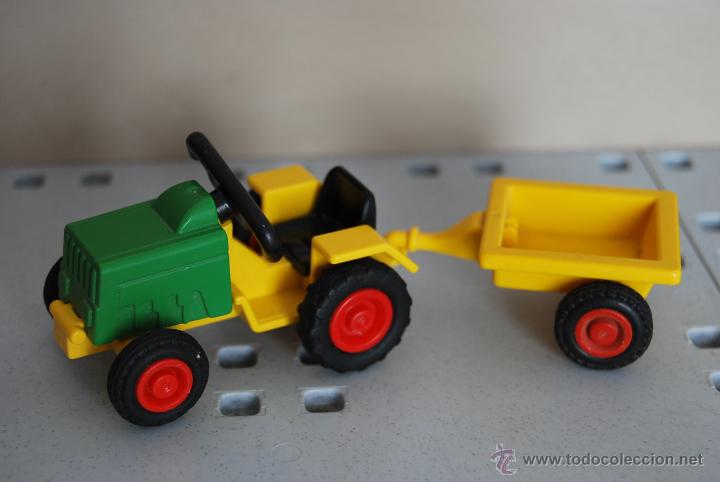 tractor con remolque niños