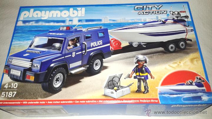 todoterreno policia playmobil