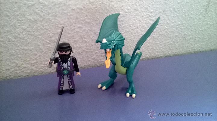 playmobil dragon verde