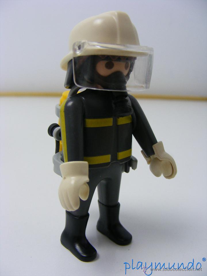 muñecos bomberos playmobil