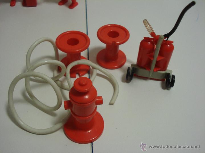 Playmobil: LOTE BOMBEROS Y ACCESORIOS, 1.974 - Foto 9