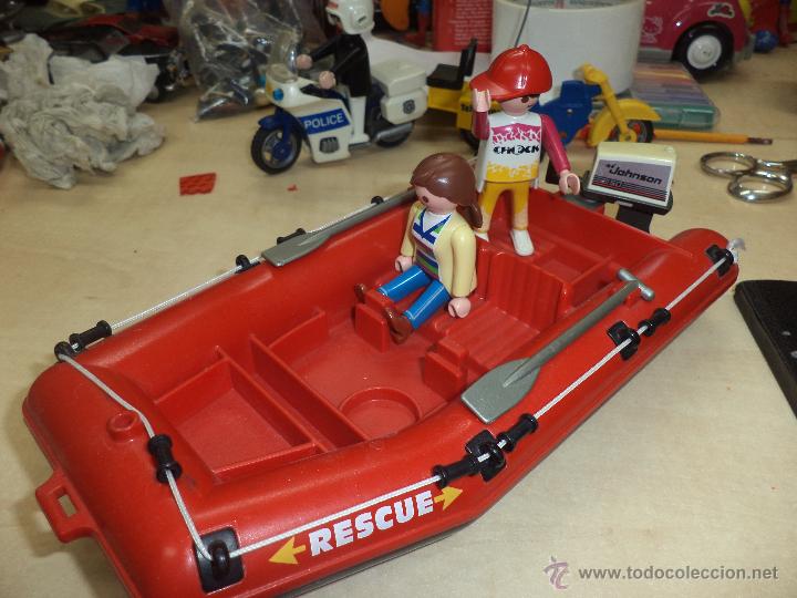 Playmobil: Lancha Zodiac de rescate Playmobil - Geobra 1983