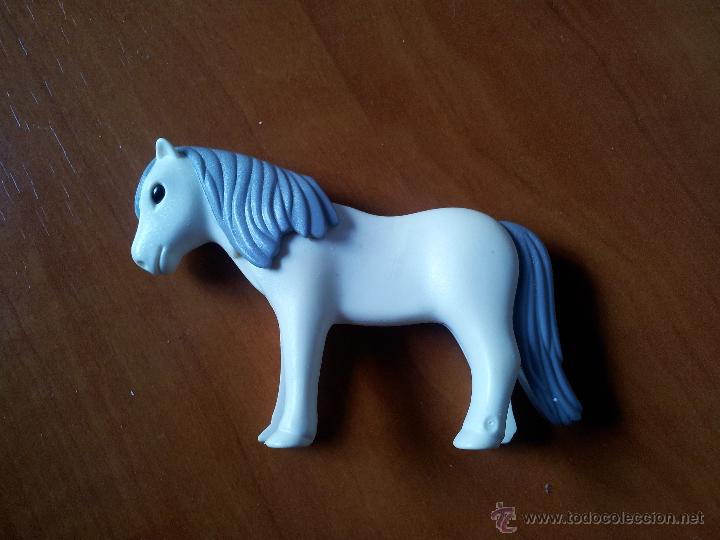Playmobil: Playmobil 4344 caballo blanco con forma para montar