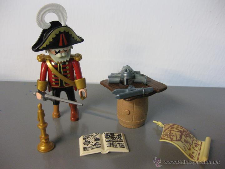 Playmobil: playmobil referencia 3936 pirata pata palo CAPITAN BARCO MAPA REF-2