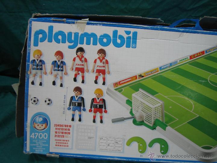 Playmobil 4700 – Jeu De Football Complet – Boîte, Très Bon état – Comme Neuf