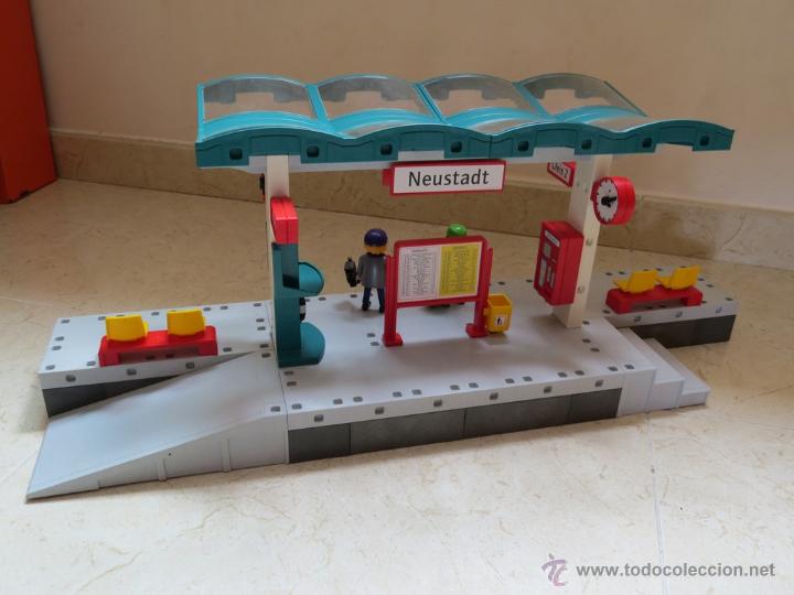 estacion tren playmobil