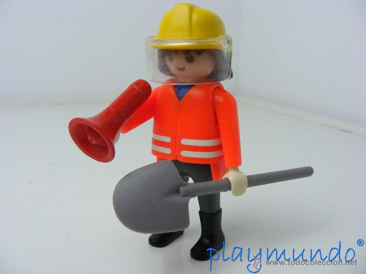 muñecos bomberos playmobil