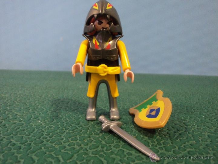 Playmobil: PLAYMOBIL-SOLDADO-BARBARO-MEDIEVAL-