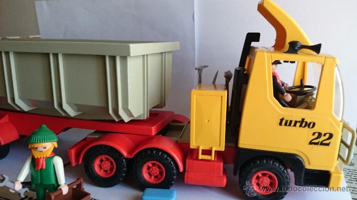 camion volquete playmobil