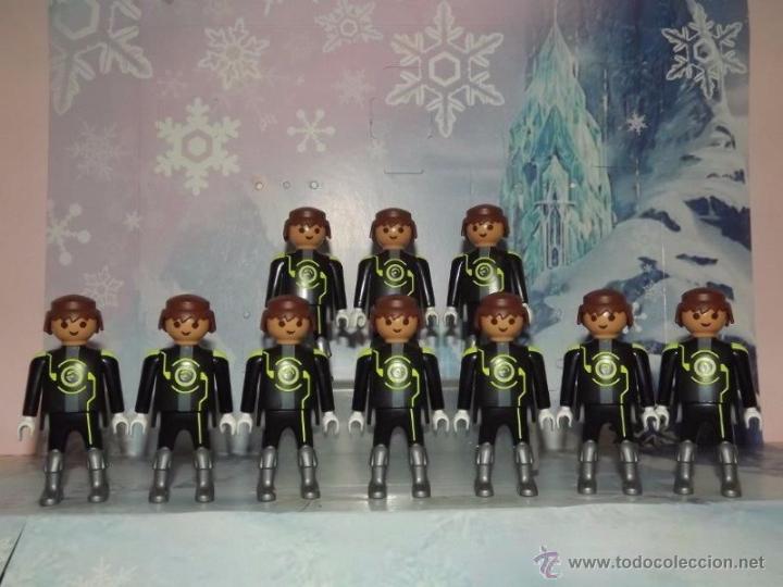 Playmobil: COMPLETO LOTE 10 PLAYMOBIL TRIPULANTES NAVE ESPACIAL R1646