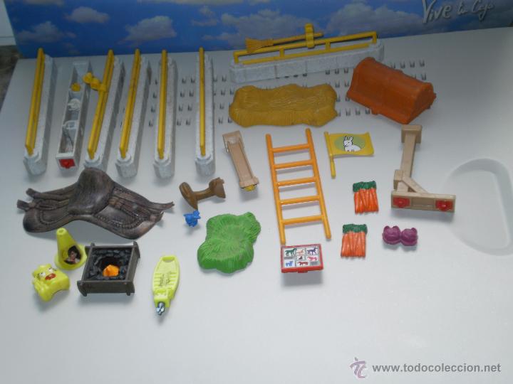 Playmobil: LOTE DESPIECE DE PLAYMOBIL ( 25 PIEZAS APROX . ) VER DESCRIPCION