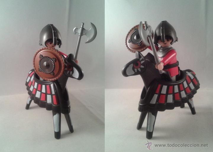 Playmobil: PLAYMOBIL GUERRERO MEDIEVAL CON CABALLO R2394
