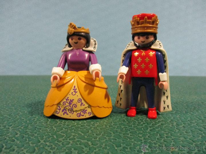 Playmobil: PLAYMOBIL-MEDIEVAL-REY Y REINA