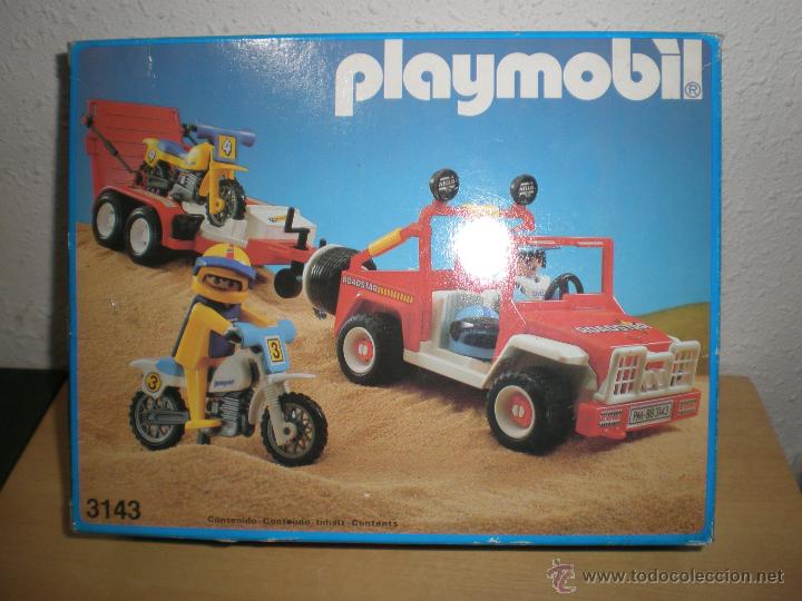 coche con remolque playmobil