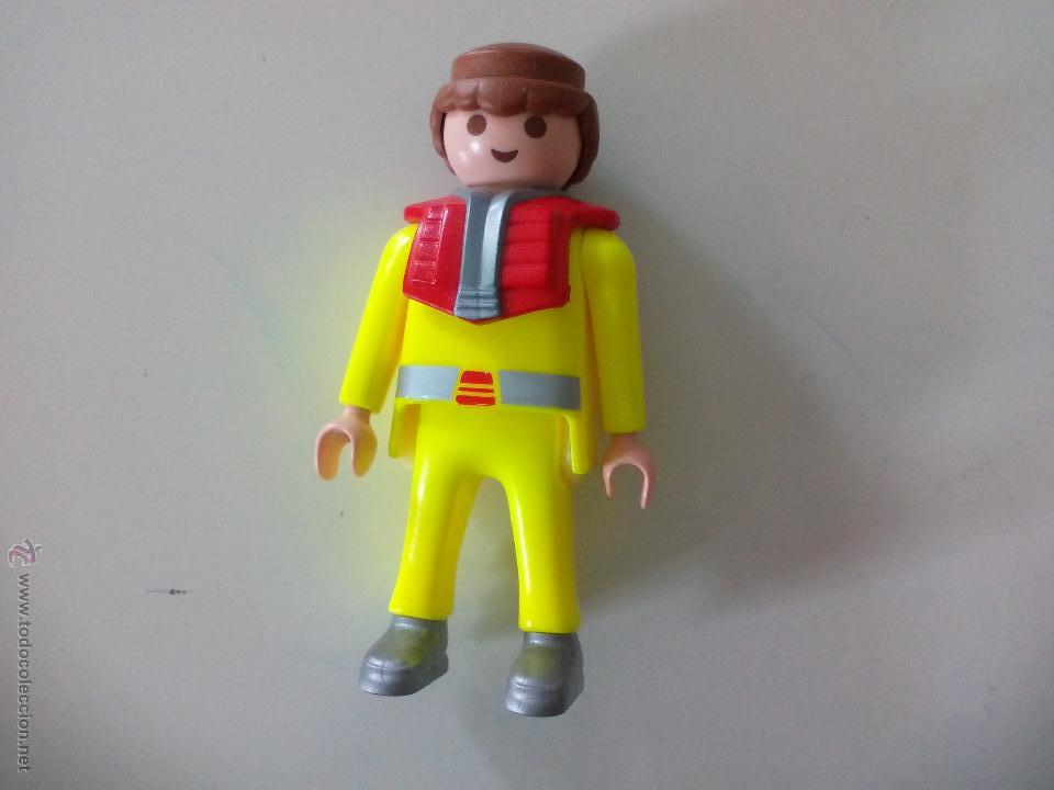 Playmobil: Figura de playmobil. Hombre de amarillo 1992 Click