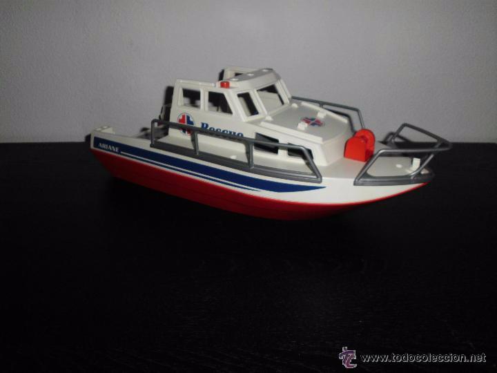 playmobil ariane rescue boat