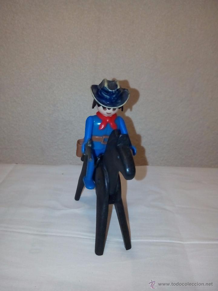 Playmobil: VAQUERO OESTE PLAYMOBIL CON CABALLO - Foto 1
