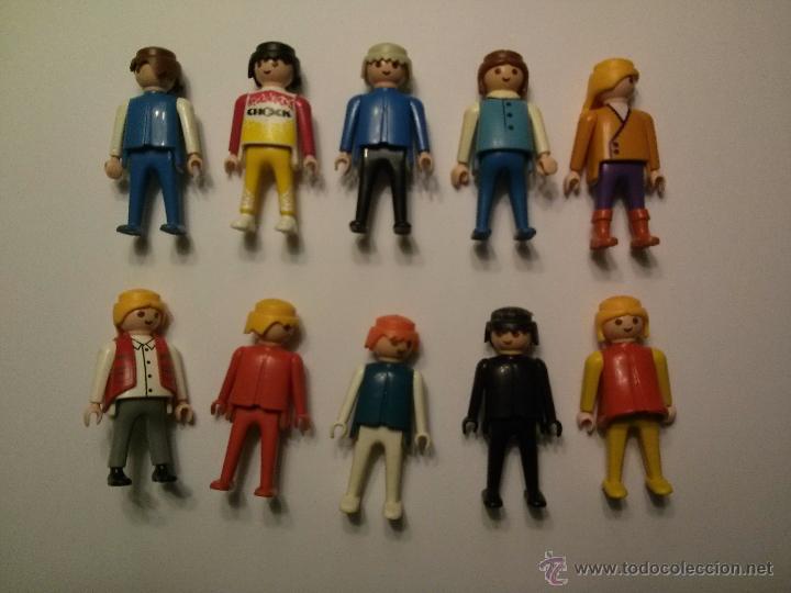 Playmobil: Lote 10 figuras playmobil mod. 24