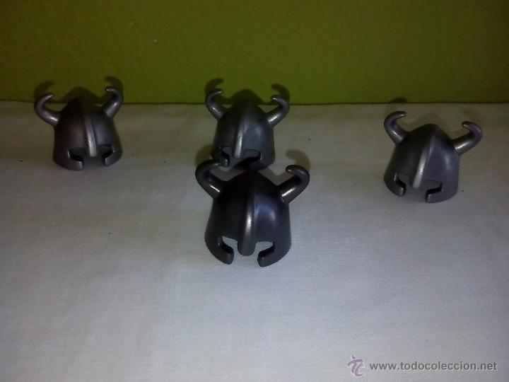 Playmobil: LOTE DE CASCOS MEDIEVAL PLAYMOBIL - Foto 1