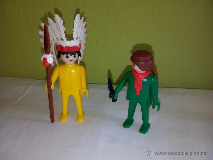 Playmobil: LOTE DE INDIOS FAMOBIL PLAYMOBIL - Foto 1