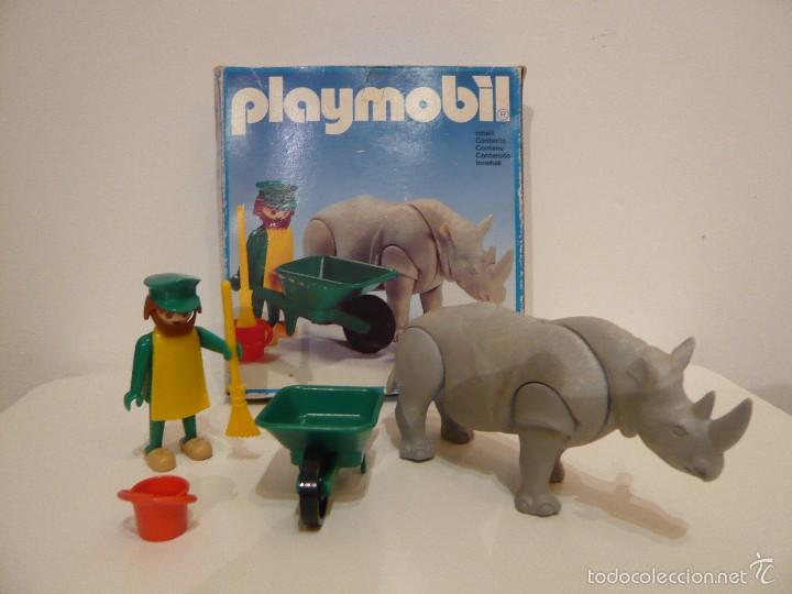 pasión Perpetuo desagradable playmobil 3516 rinoceronte con cuidador zoo en - Buy Playmobil on  todocoleccion