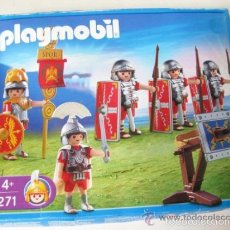 Playmobil: PLAYMOBIL EJERCITO ROMANO BELEN CIRCO ROMANOS MEDIEVAL 4271 COMPLETO EN CAJA. Lote 276191608