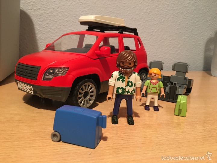 coche rojo playmobil