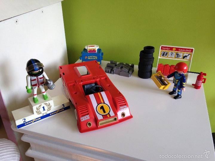 Playmobil: EXCEPCIONAL LOTE CAMPEON NASCAR PLAYMOBIL