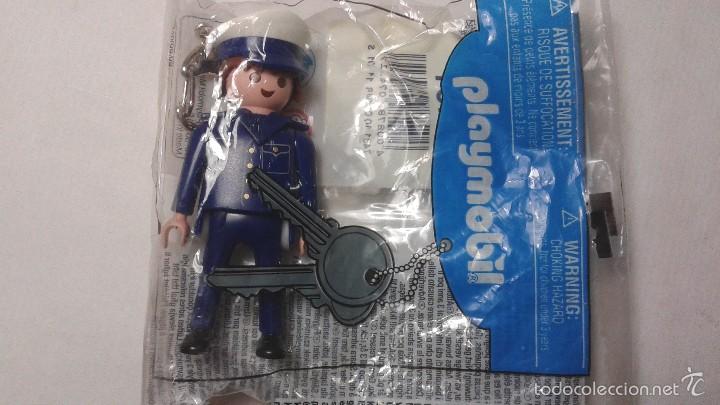 llavero playmobil policia