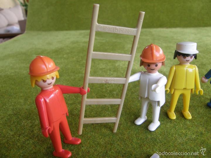 Playmobil: Famobil. Cinco obreros. Ref. 3201 - Foto 2