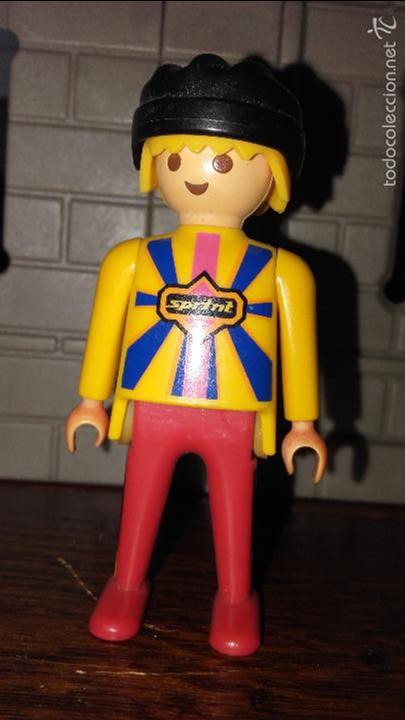 Playmobil: playmobil. 3710. ciclismo city ciudad  bicicleta figura. Oferta!!