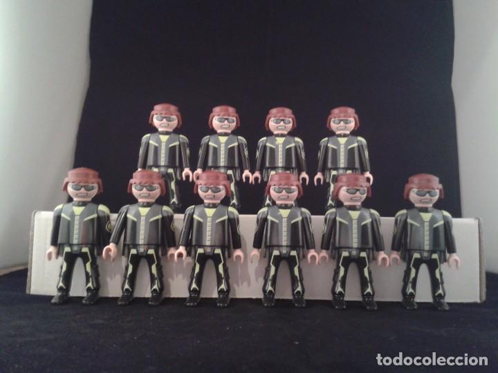 Playmobil: COMPLETO LOTE 10 PLAYMOBIL TRIPULANTES NAVE ESPACIAL COMO NUEVOS L.4739