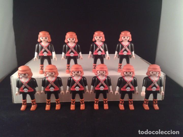 Playmobil: COMPLETO LOTE 10 PLAYMOBIL PIRATAS CORSARIOS COMO NUEVOS L.4757