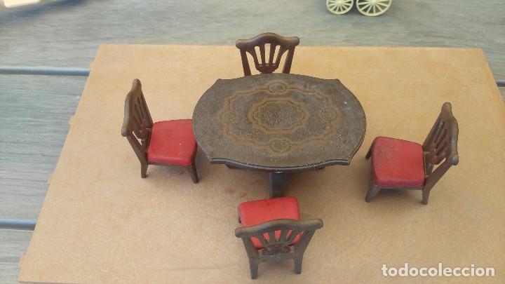 Playmobil: mansion victoriana de playmobil pieza mesa y sillas